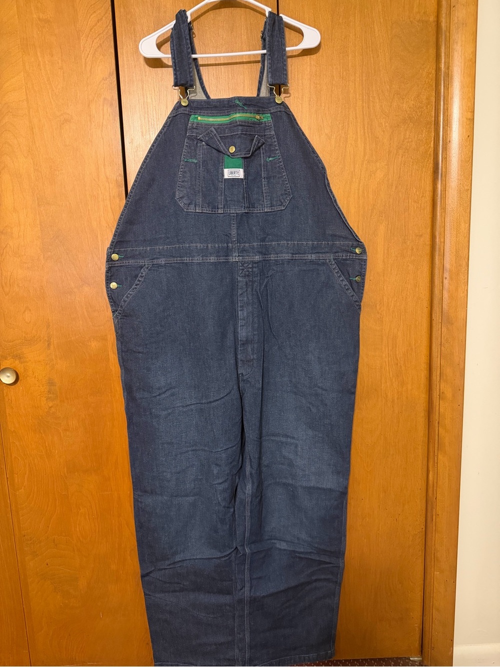 Liberty Dark Blue Denim Mens Overalls